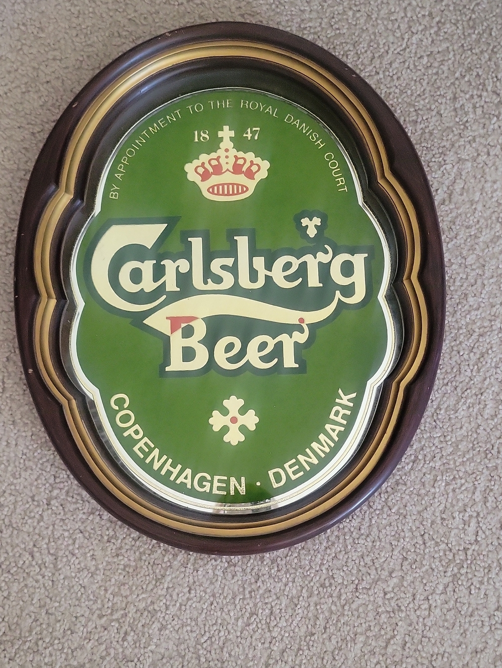 Carlsberg Beer Wall Sign